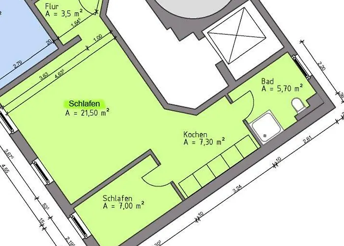 In Der Jahnallee 20 Waldplatzpalais Апартаменты Лейпциг