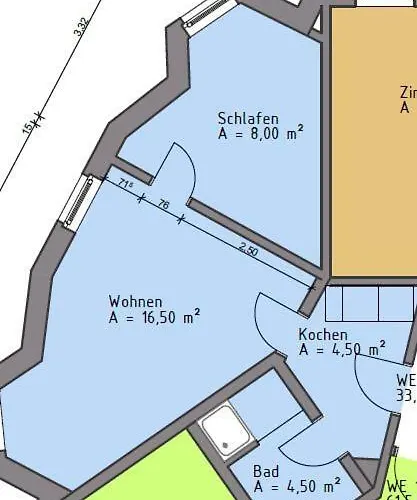 In Der Jahnallee 20 Waldplatzpalais Апартаменты